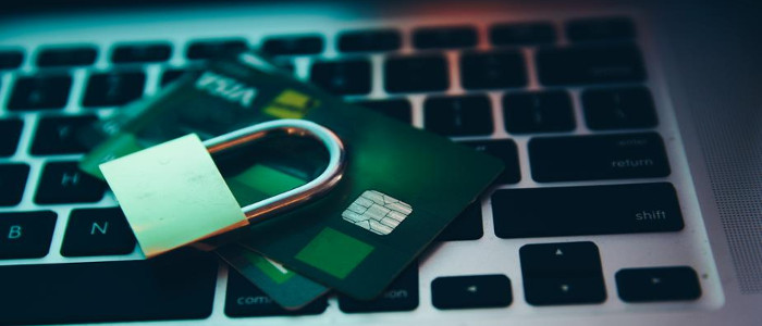 security lock and payment card